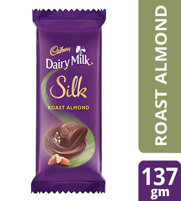 Cadbury Dairy Milk Silk Roast Almond Chocolate Bar