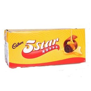 Cadbury Chocolate – 5 star, 10.1 gm Pack of 54