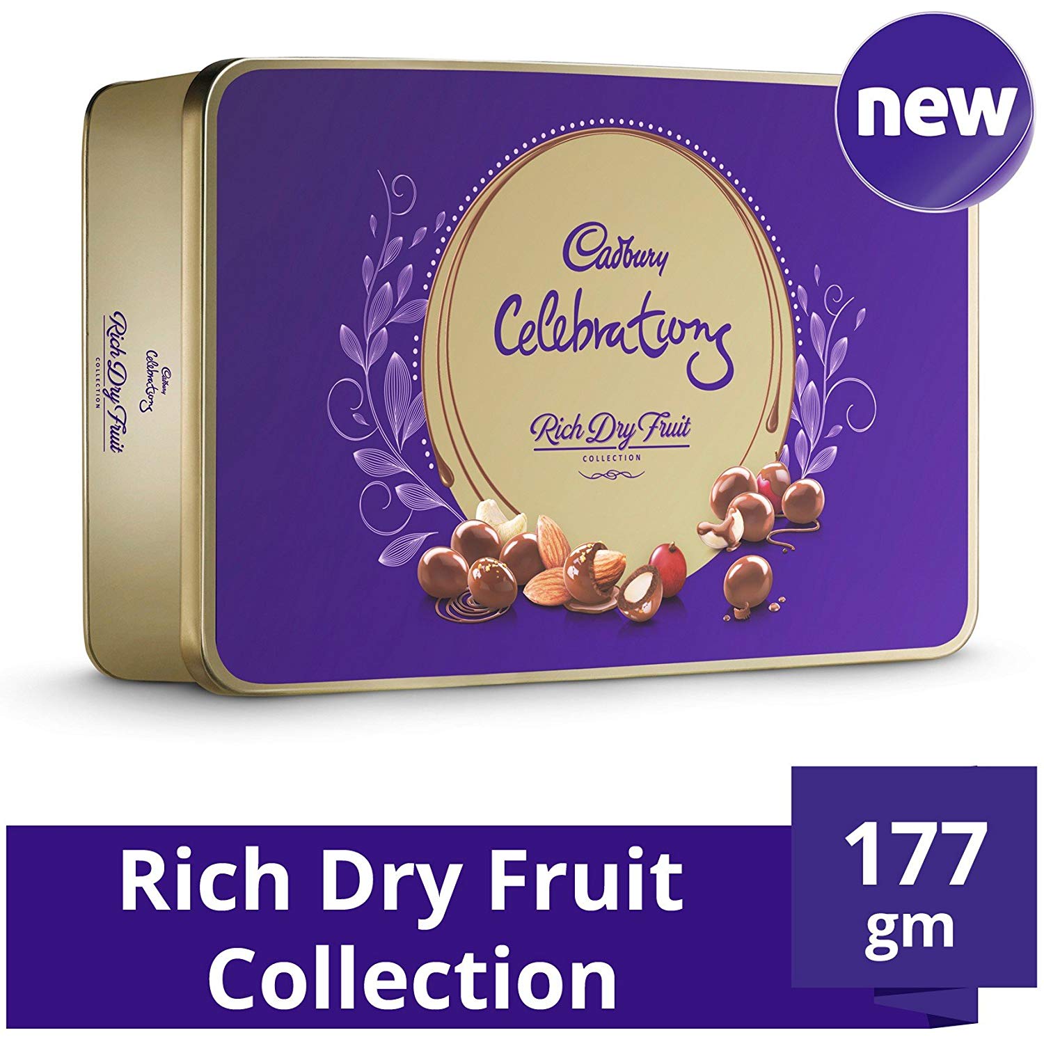 Cadbury Celebrations Rich Dry Fruit Chocolate Gift Box, 177g