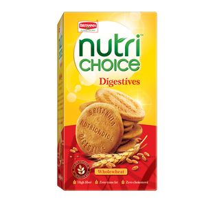 Britannia Nutri Choice – Hi Fibre Digestive Biscuits, 250 gm Carton