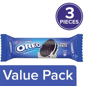 Cadbury Oreo Biscuit – Vanilla Creme, 3×120 gm ( Multipack )