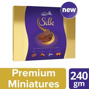 Cadbury Silk Dairy Milk – Silk Miniatures Collection, 240 gm