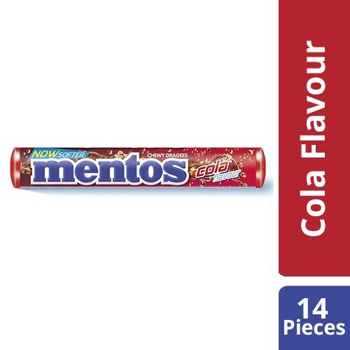 Mentos Chewy Dragree – Cola Flavour, 14 pcs