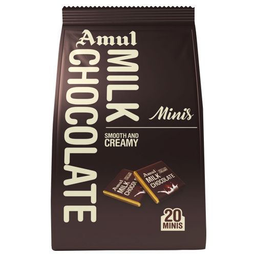 Amul Chocolate – Milk, Minis, Gable Top