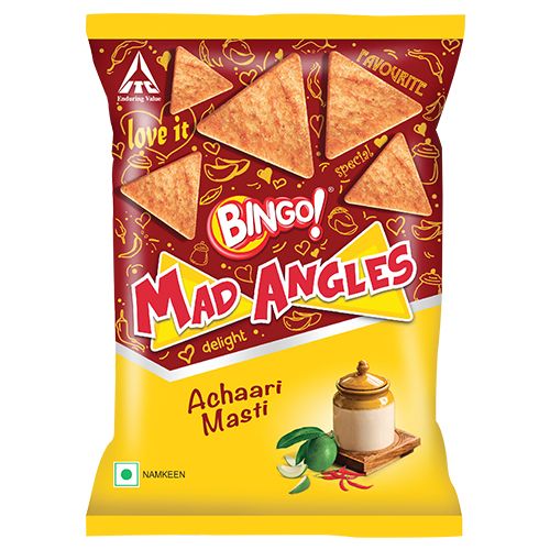 Bingo Mad Angles – Achaari Masti, 80 gm Pouch