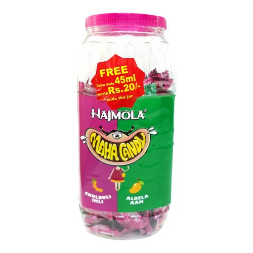 Dabur Hajmola Maha Candy – Aam+Imli, 130 pcs Jar