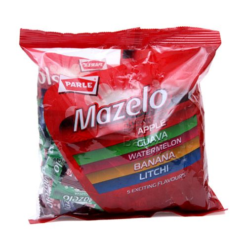 Mazelo Flavored Candy Apple, Guava, Watermelon, Banana, Litchi